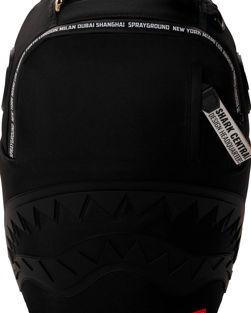 ZAINO SPRAYGROUND 9587 SHARK CENTRAL PRINTED ZIP BACKPACK
