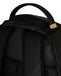 ZAINO SPRAYGROUND 9626 SHARK CENTRAL EMBOSSED BLACK NYLON BACKPACK