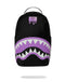 ZAINO SPRAYGROUND 9631 SHARK CENTRAL LIGHT PURPLE BACKPACK