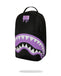 ZAINO SPRAYGROUND 9631 SHARK CENTRAL LIGHT PURPLE BACKPACK