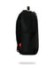 ZAINO SPRAYGROUND 9635 SHARK CENTRAL BLACKED OUT EMBOSSED NYLON BACKPACK