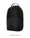 ZAINO SPRAYGROUND 9635 SHARK CENTRAL BLACKED OUT EMBOSSED NYLON BACKPACK
