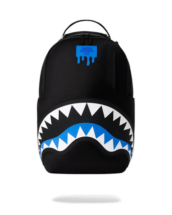 ZAINO SPRAYGROUND 9637 SHARK CENTRAL LIGHT BLUE BACKPACK