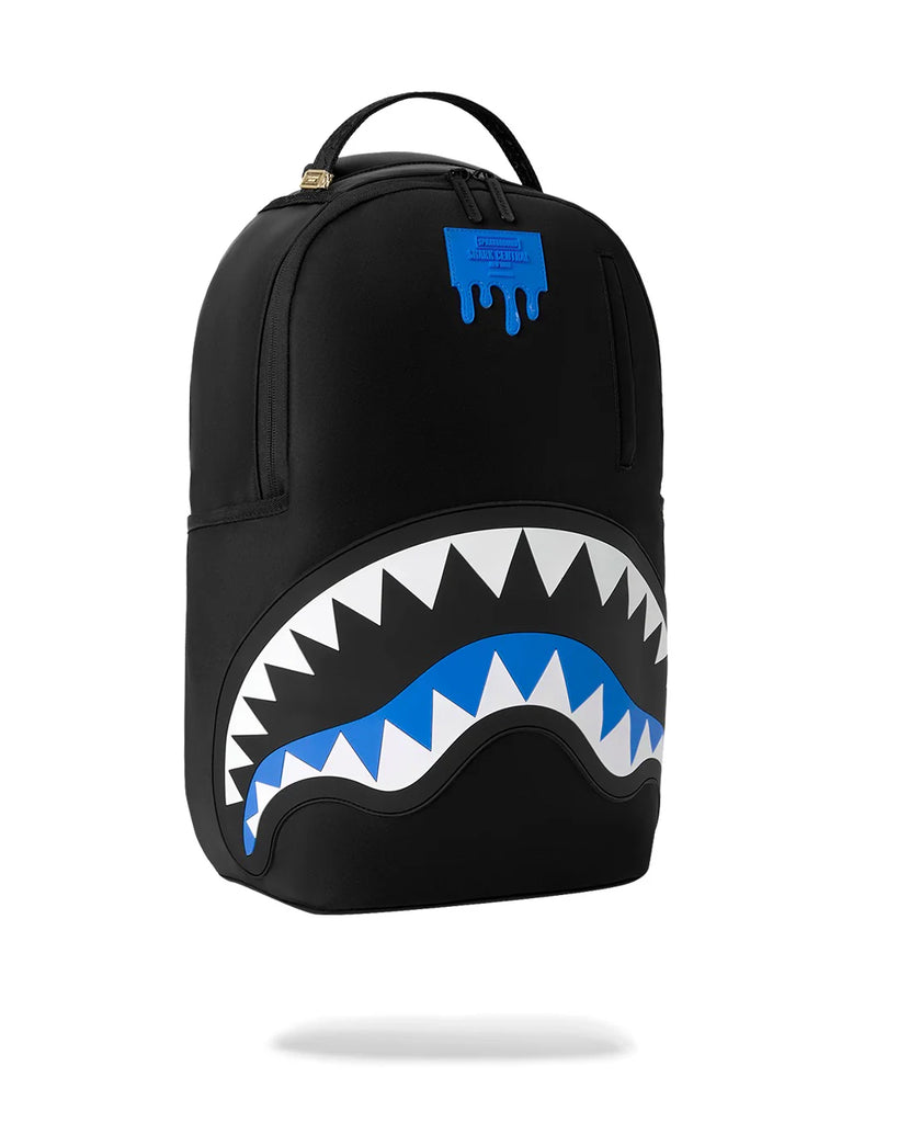 ZAINO SPRAYGROUND 9637 SHARK CENTRAL LIGHT BLUE BACKPACK
