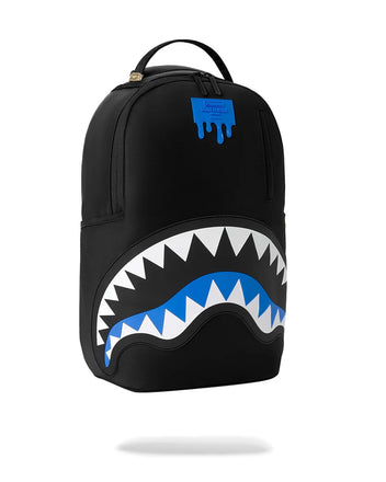 ZAINO SPRAYGROUND 9637 SHARK CENTRAL LIGHT BLUE BACKPACK