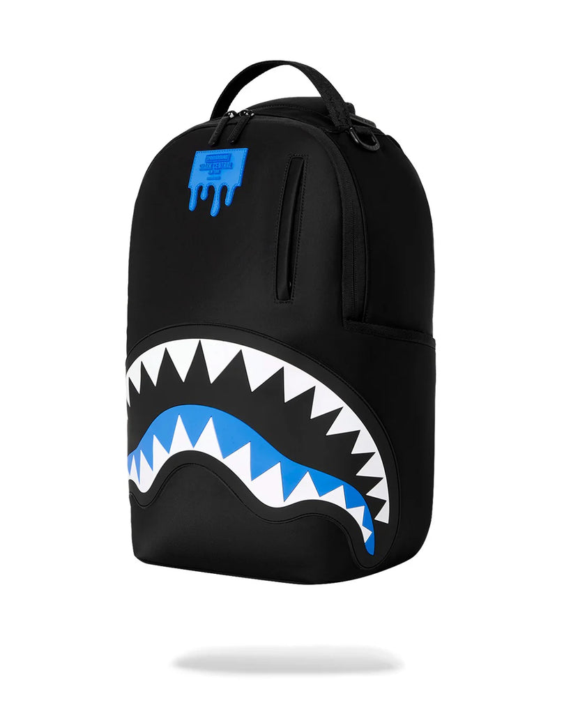 ZAINO SPRAYGROUND 9637 SHARK CENTRAL LIGHT BLUE BACKPACK