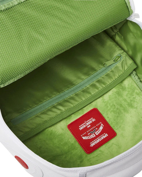 Zaino Sprayground bianco Italy racing stripes backpack 910B6806