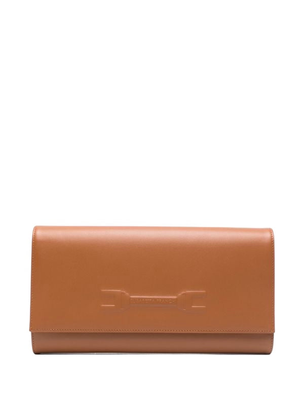 Borsa Elisabetta franchi BS99A61E2 Pouch con logo embossed