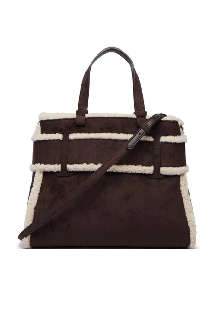 Borsa Armani  Exchange XW000285 AF26995 Susy Soft Shearling Shopper