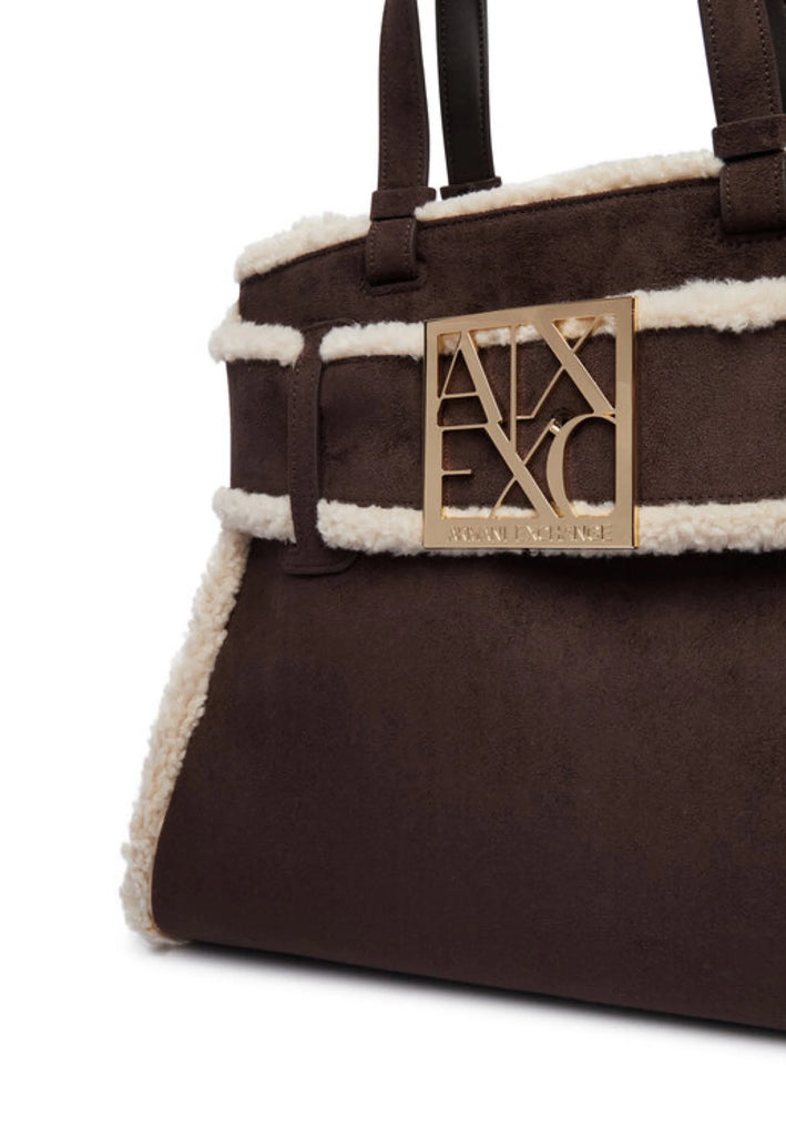 Borsa Armani  Exchange XW000285 AF26995 Susy Soft Shearling Shopper