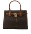 Borsa Michael Kors Hamilton MD Satchel Brown
