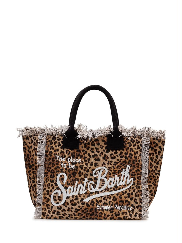 Borsa Mare Saint Barth Vanity Sand Leopardata VANI001 00427L