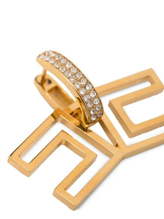 Orecchini Elisabetta Franchi OR31A61E2 con pavé di strass