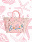 Borsa Mare Saint Barth Vanity Bandana Rosa Round MCOL VANI001 02567L