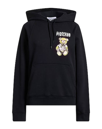Felpe Moschino Con Orsetto E Logo Lato Cuore EV1707