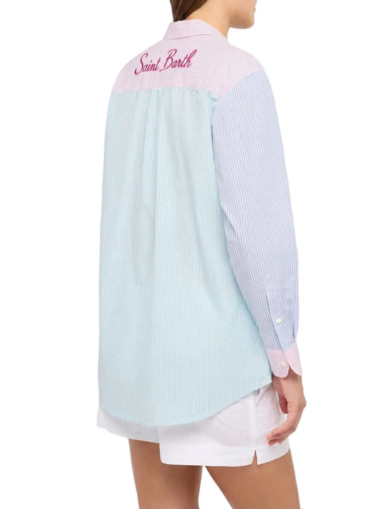 Camicia Saint Barth Cristal Seersuckers