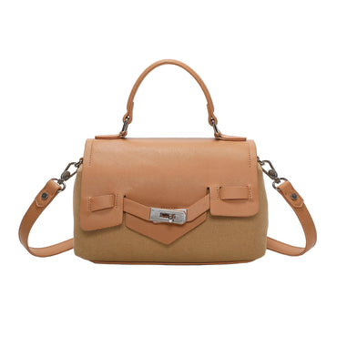 Borsa Mimì Muà Bauletto Con Patta E Canvas H201405