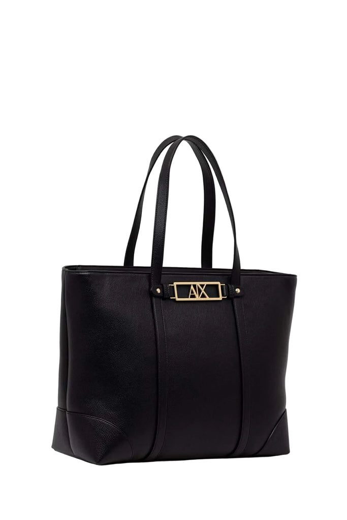 Borse Armani Exchange XW002608 AF15632 fibbia logo gold