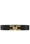 Cintura Elisabetta Franchi CT21S62E2 con placca logo