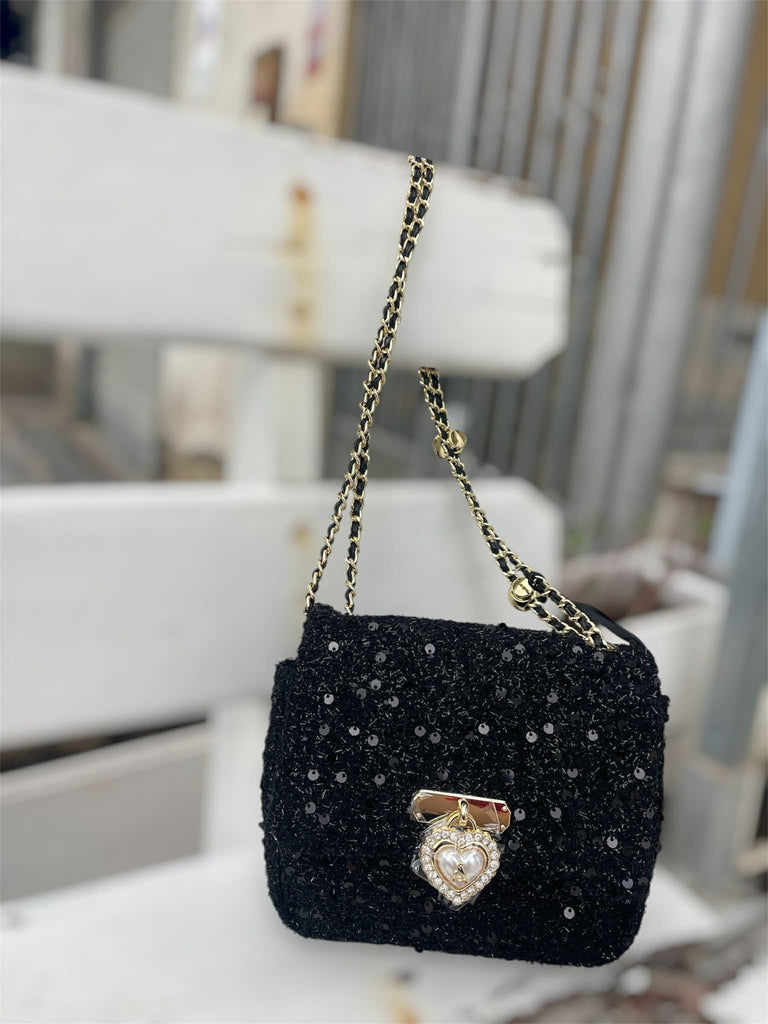 Borse L'Atelier du Sac Paillettes Linnie Party Linnie