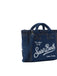 Borsa Saint Barth Vanity Mini Denim Dark VAMI001 00431L