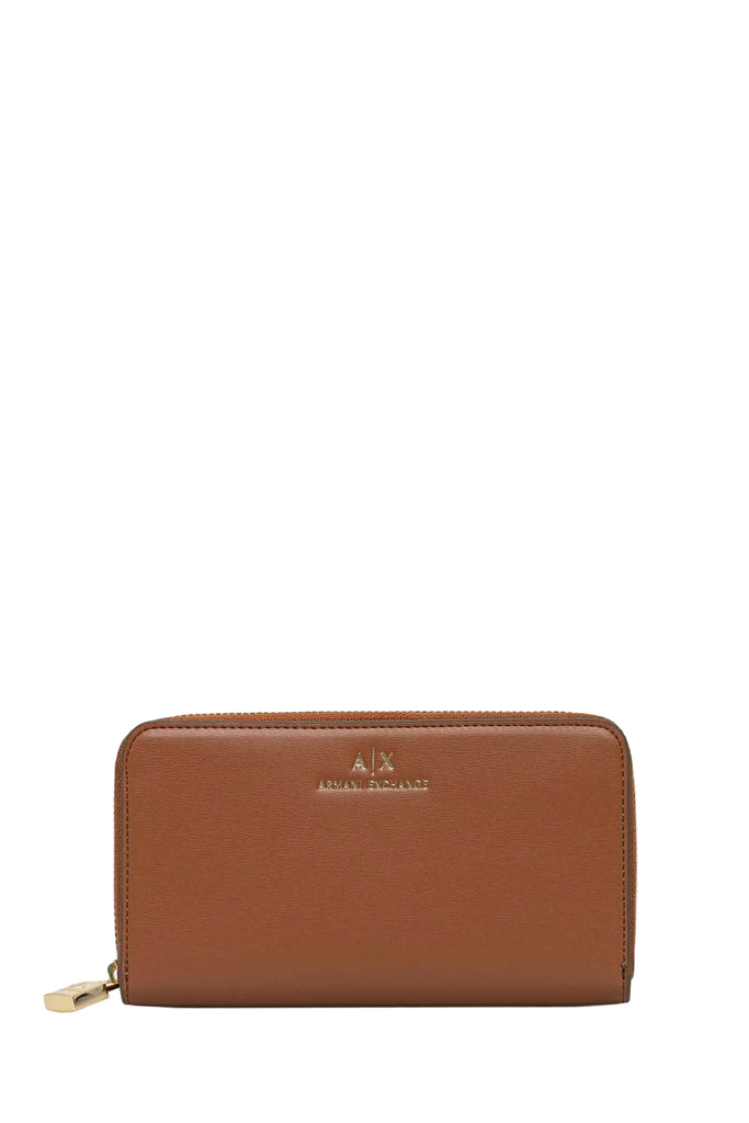 Portafoglio Armani Exchange XW000359 AF12040 Zip Around  con lucchetto