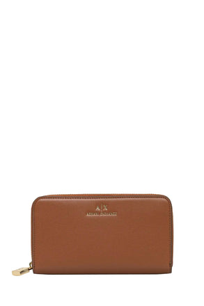 Portafoglio Armani Exchange XW000359 AF12040 Zip Around  con lucchetto