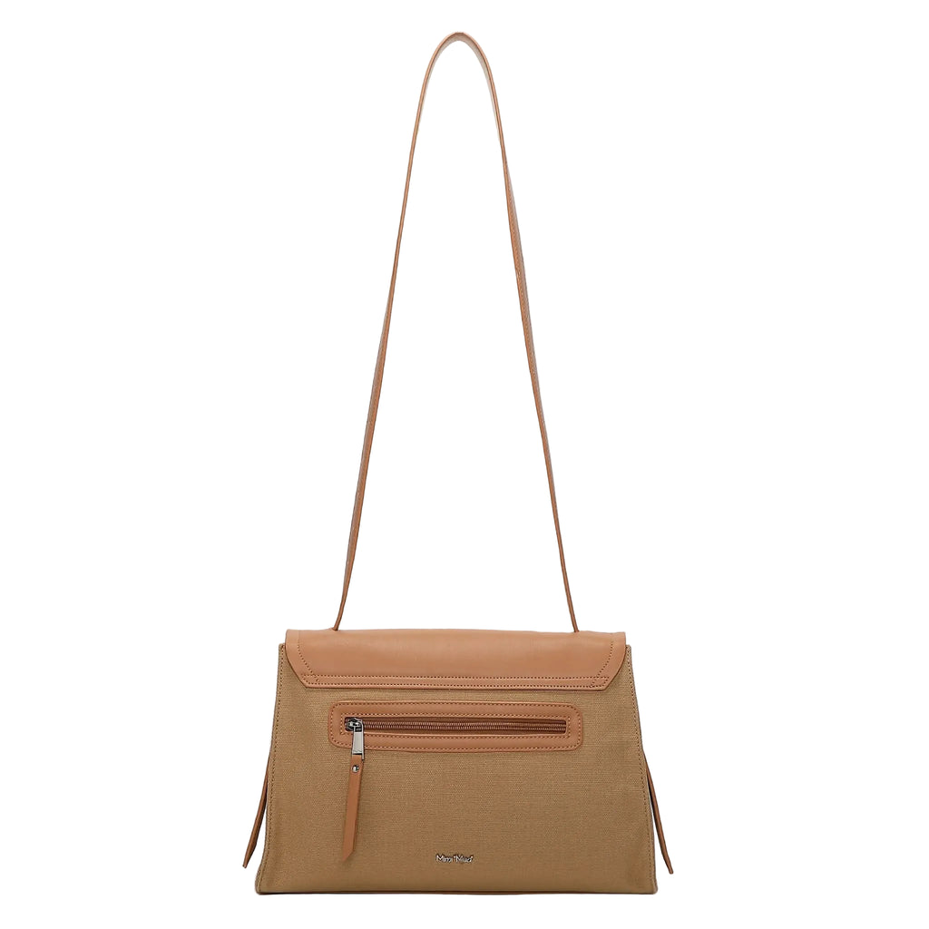 Borsa Mimì Muà Bauletto Big A Spalla Con Patta E Canvas H201403