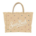 Borsa Saint Barth Colette Straw Con Strass Colorati COL0017 02748L