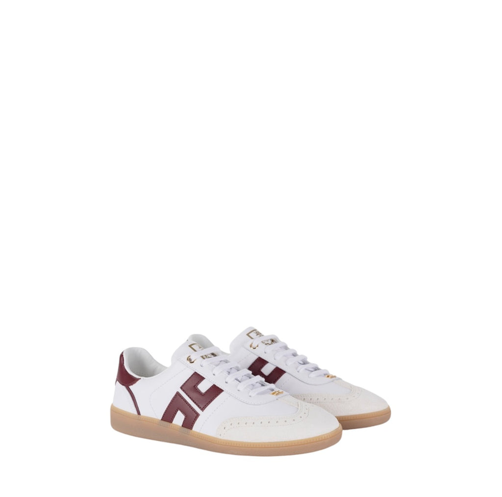 Sneakers Elisabetta Franchi SA55G46E2 in pelle scudetto