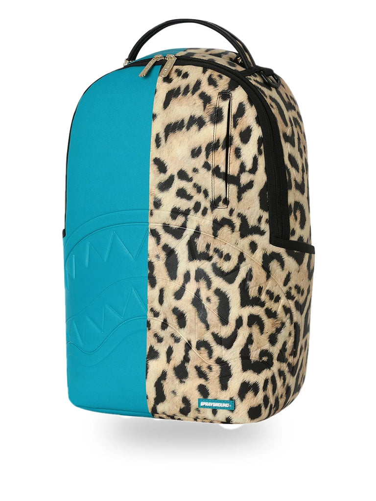 ZAINO SPRAYGROUND 9278 CHEETAH SPLIT BACKPACK