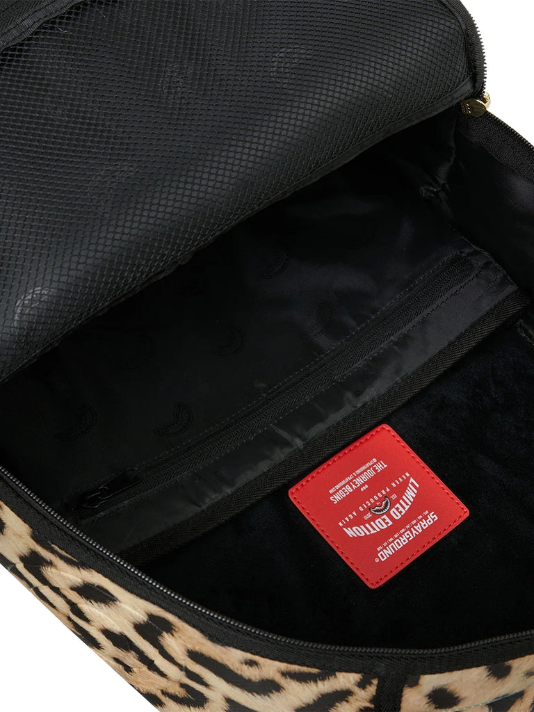 ZAINO SPRAYGROUND 9278 CHEETAH SPLIT BACKPACK