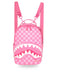 ZAINO SPRAYGROUND 9319 PINK NEW CHECK FACES MINI BACKPACK