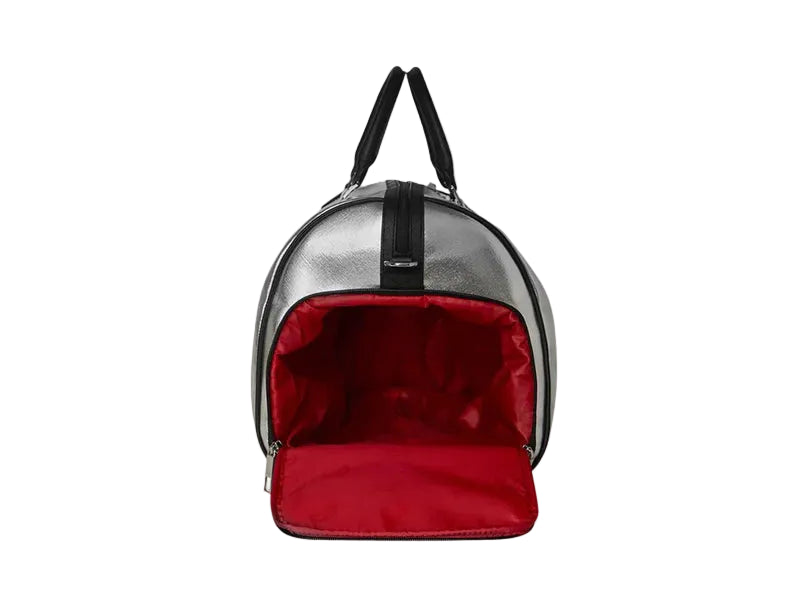 BORSONE SPRAYGROUND 8924 SILVER SIDE DRIP DUFFLE