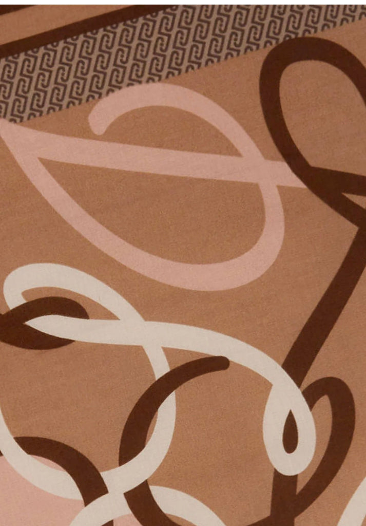 Foulard Liu-Jo 2F6068 Portalogo mocha