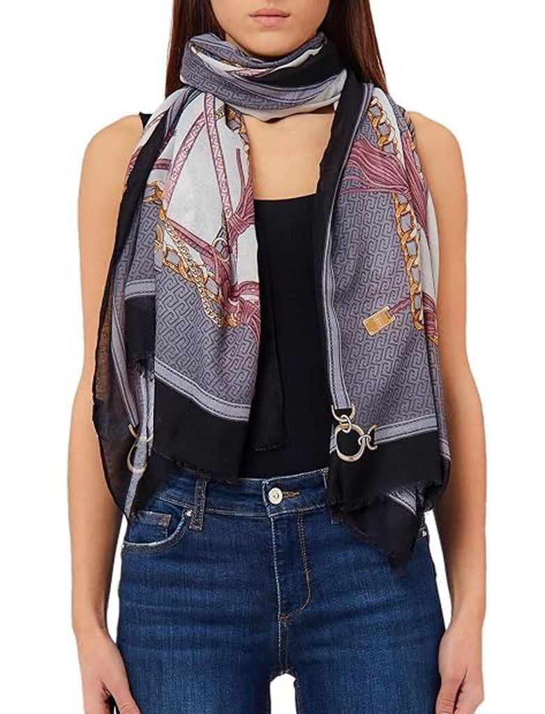 Foulard Liu-Jo 2F6072 metalware logo