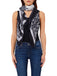 Foulard Liu-Jo 2F6073 animalier bianco e nero