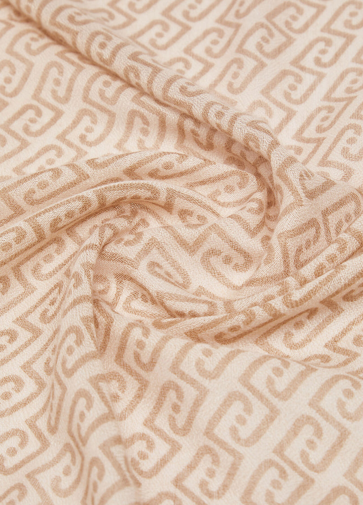 Foulard Liu-Jo 2F6063  cameo rose animalier