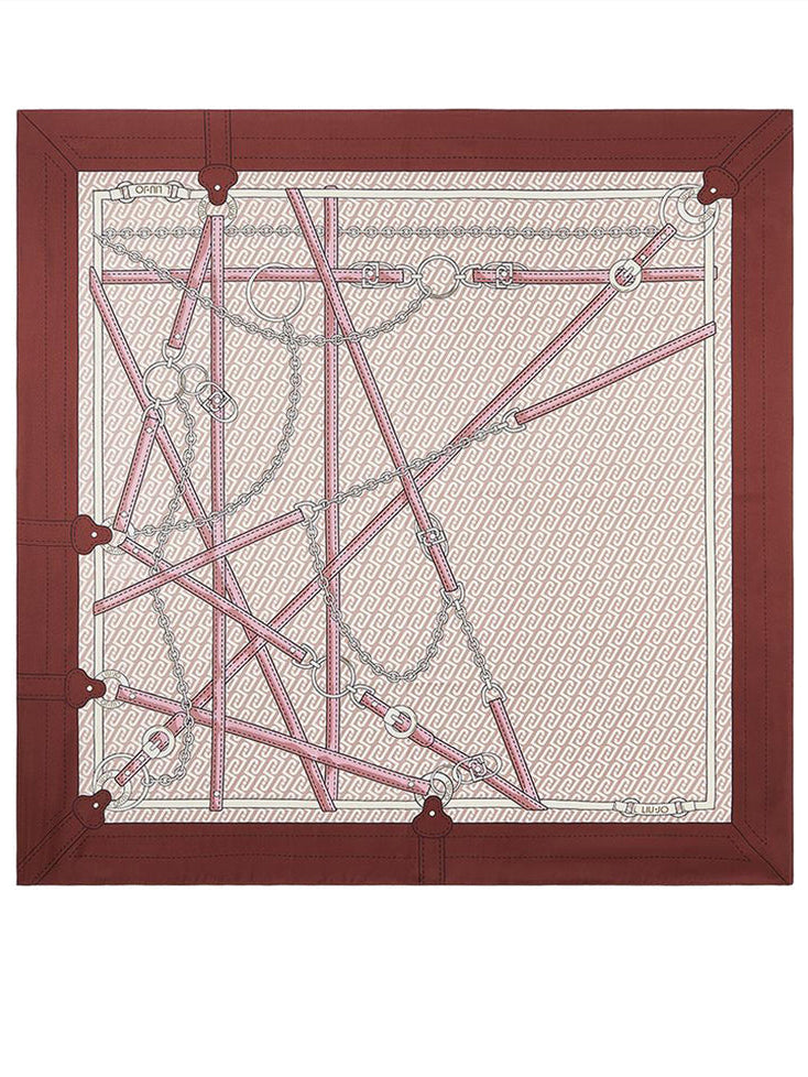 Foulard Liu-Jo 2F6061 deep bordeaux