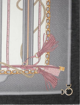 Foulard Liu-Jo 2F6072 metalware logo