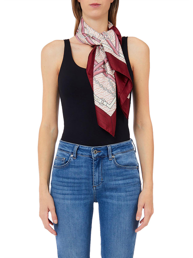Foulard Liu-Jo 2F6061 deep bordeaux