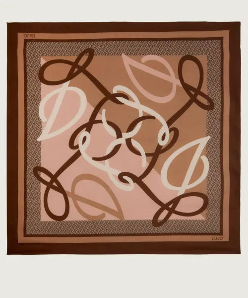 Foulard Liu-Jo 2F6068 Portalogo mocha