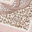 Foulard Liu-Jo 2F6063  cameo rose animalier
