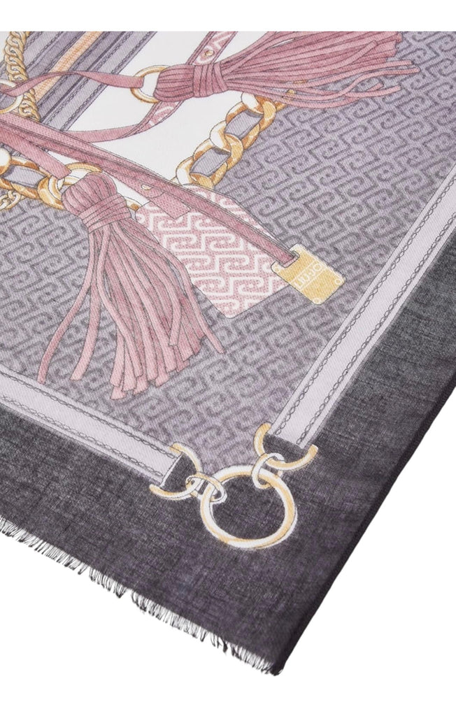 Foulard Liu-Jo 2F6072 metalware logo