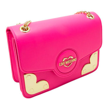 Borsa Love Moschino JC4217 Flap Bag a spalla regolabile con placca laterale