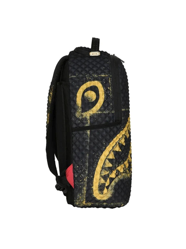 ZAINO SPRAYGROUND 9278 PYRAMID STENCIL SHARK BACKPACK