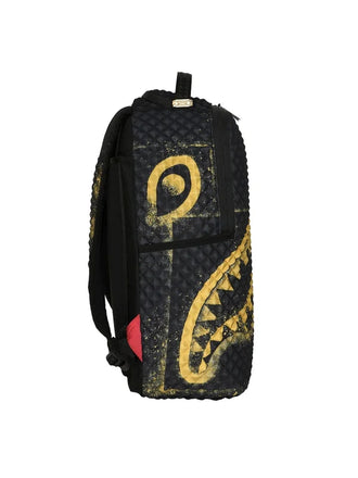 ZAINO SPRAYGROUND 9278 PYRAMID STENCIL SHARK BACKPACK