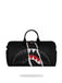 BORSONE SPRAYGROUND 9348 CENTER RIP REVEALING GRAY CHECK DUFFLE -