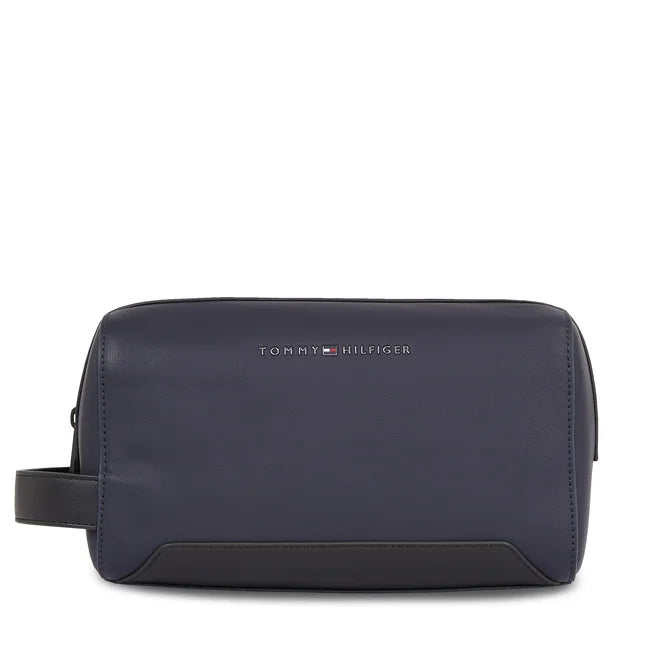 Tracolla Tommy Hilfiger Art12183 Th Ess Corp Washbag Blu