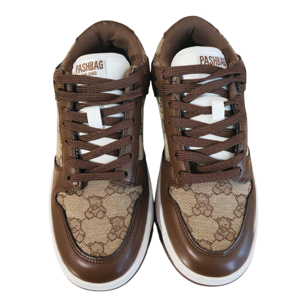 Scarpe Pash Bag Art18914 Sneaker orsetti Brown